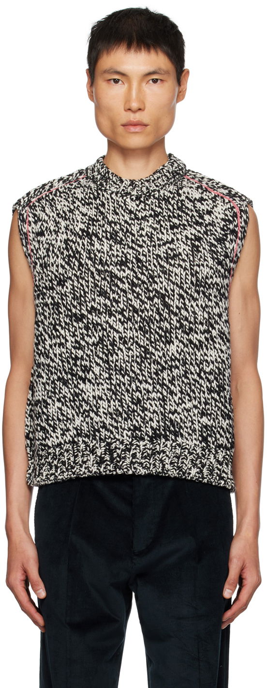 Sweater Paul Smith Paul Smith Crewneck Knit Vest Flerfarvet | M1R-308Y-L02175-79