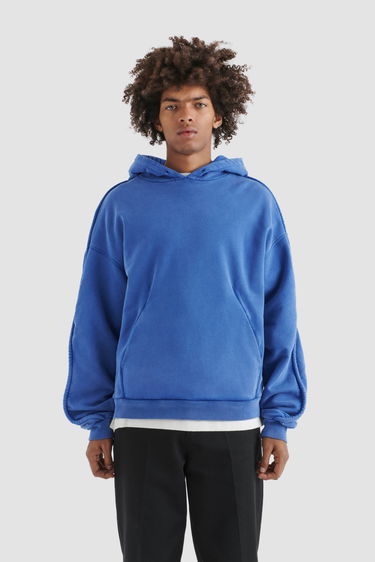 Sweatshirt AXEL ARIGATO Kansas Washed Hoodie Blå | A2167002, 2