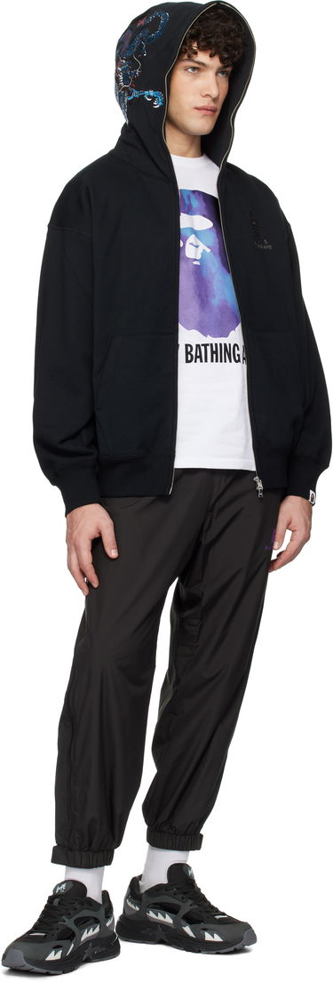Joggingbukser BAPE Camo Deformation Track Pants Sort | 001PTK801002M, 3