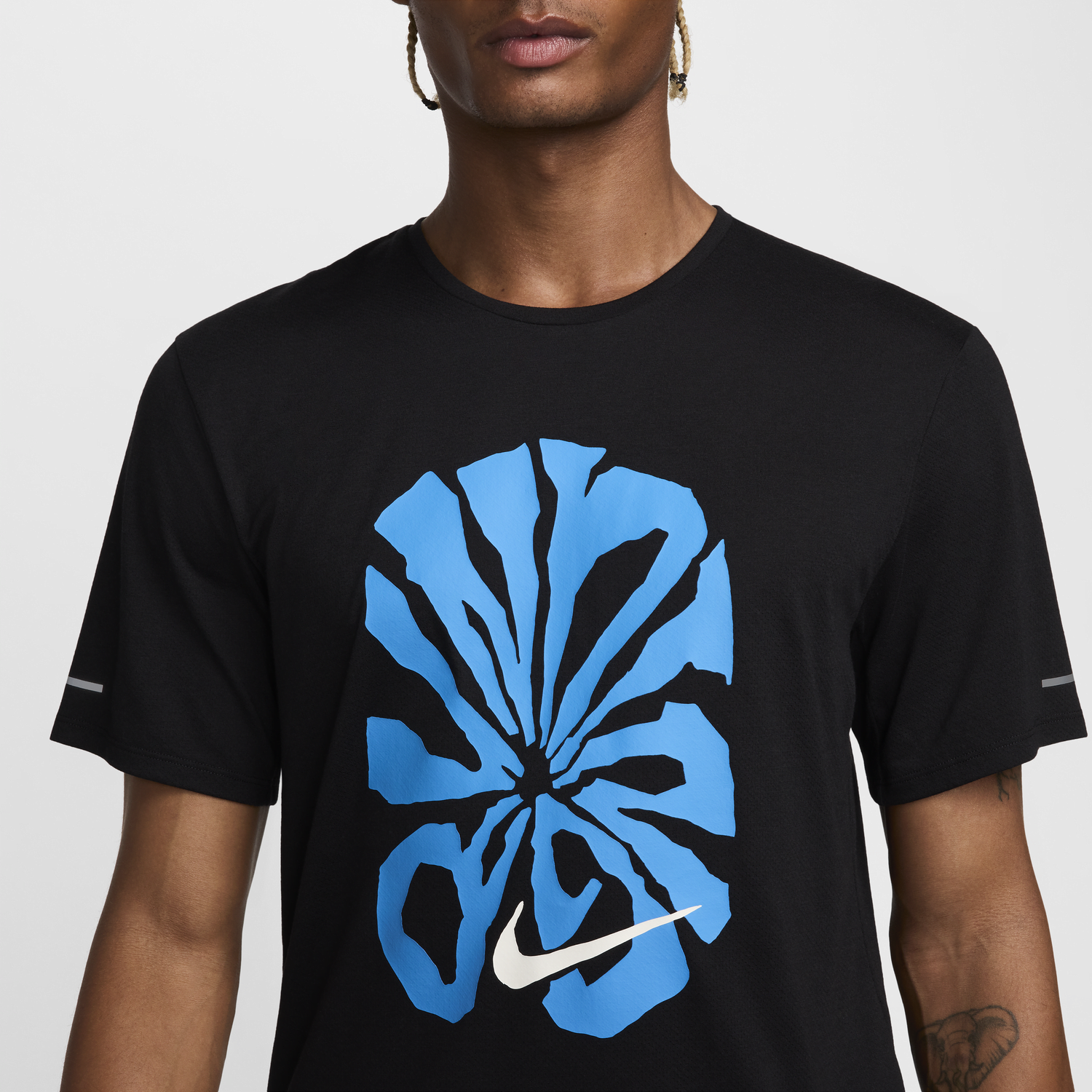 T-shirt Nike Dri-FIT Rise 365 Run Energy Sort | FZ1080-010, 1