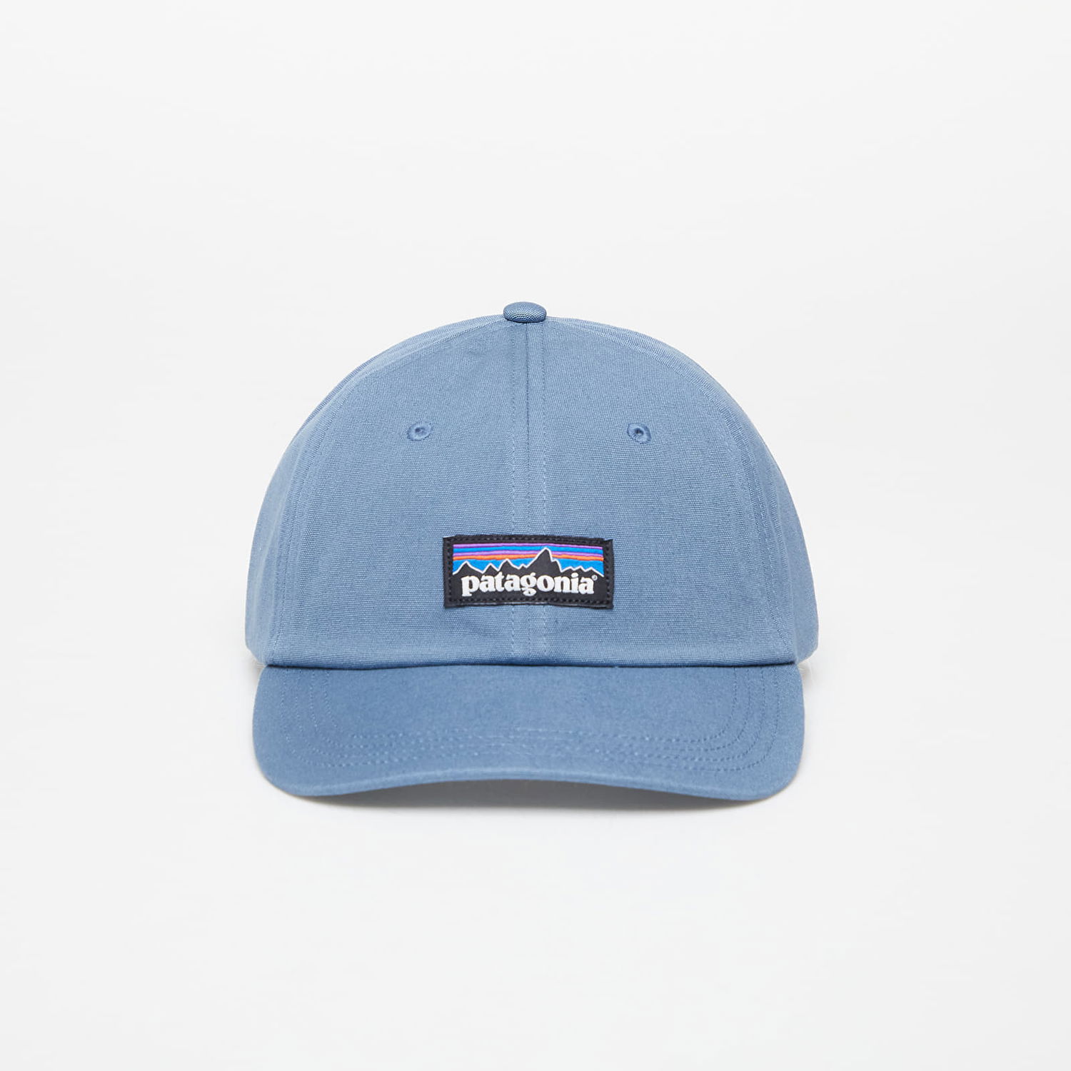 Kasket Patagonia Cap P-6 Label Trad Cap Utility Blue Blå | 38296 UTB, 0
