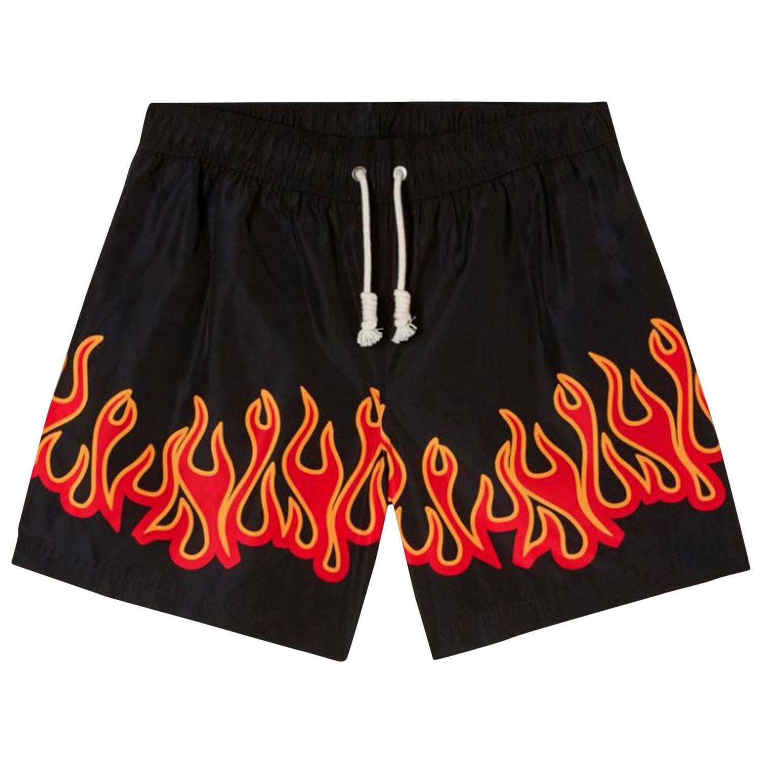 Badetøj Palm Angels Burning Flames Print Swim Short Sort | PMFA011F22FAB0011025, 1
