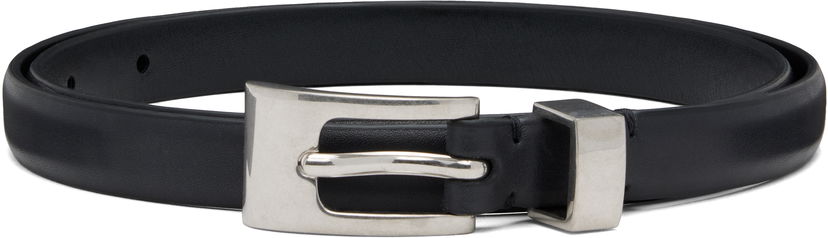 Bælter The Row The Row Downtown Leather Belt Sort | W1842-L638