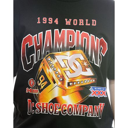 T-shirt DC DC Champion Ring T-Shirt Size L Sort | ADYZT05430-KVJ0, 1