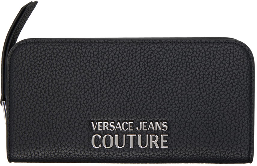 Tegnebog Versace Jeans Couture Hardware Wallet Sort | E75VA5PB1_EZS413, 0