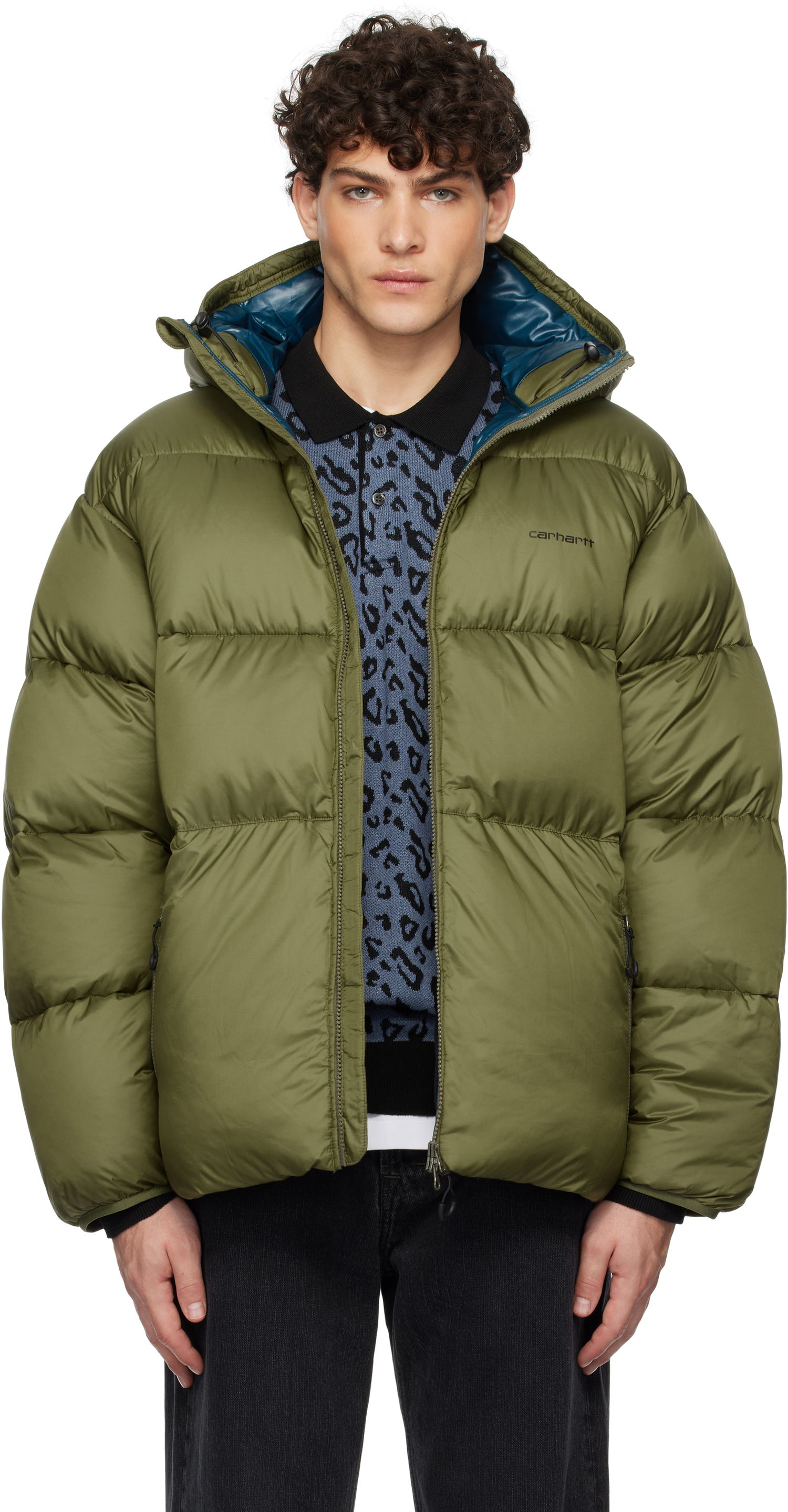 Puffer jakke Carhartt WIP Toronto Puffer Jacket Grøn | I033920, 0