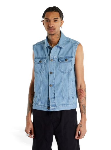 Vest Urban Classics Denim Vest Blå | TB514-02294
