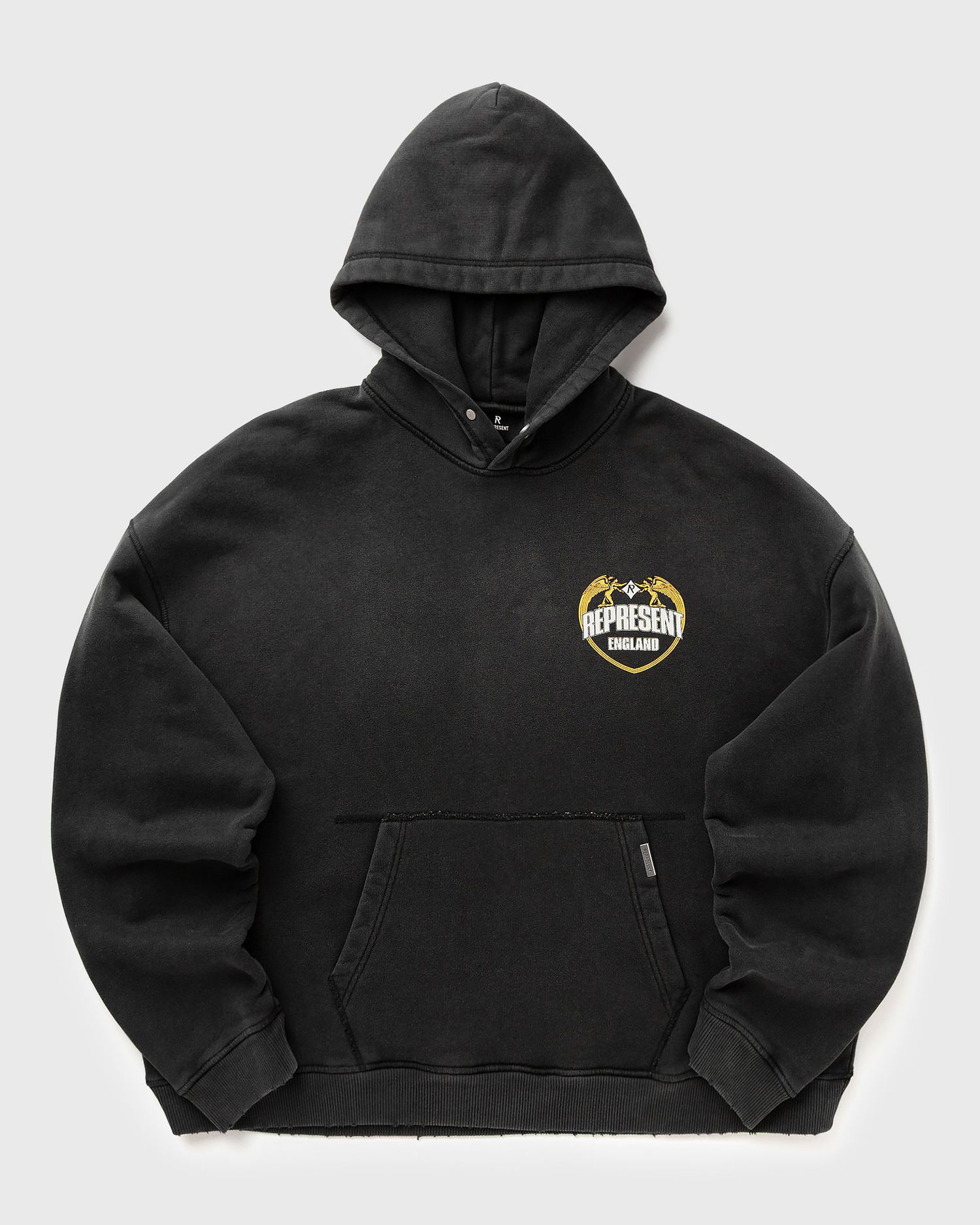 Sweatshirt Represent Clo Angel Border Hoodie Sort | MLM100368-04, 0