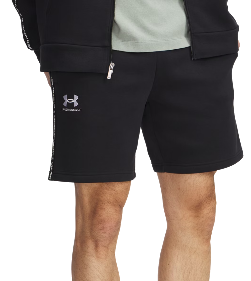Shorts Under Armour UA Icon Fleece Taping Shorts Sort | 1390299-001, 0