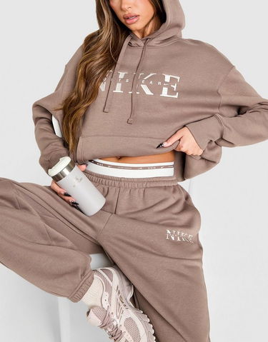 Sweatshirt Nike NSW Phoenix Fleece Pullover Hoodie Brun | IH4054-214, 0