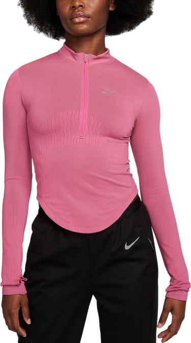 Sweatshirt Nike RN DVN DFADV ENG MDLR HALF ZIP RUNNING TOP Lyserød | fn2587-605, 0