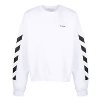 Off-White Side Stripe Long Sleeve Sweatshirt