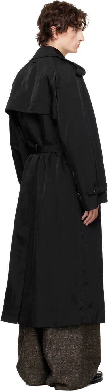 Trenchcoat JW Anderson JW Anderson Double-Breasted Trench Coat Sort | CO0338-PG1818, 2