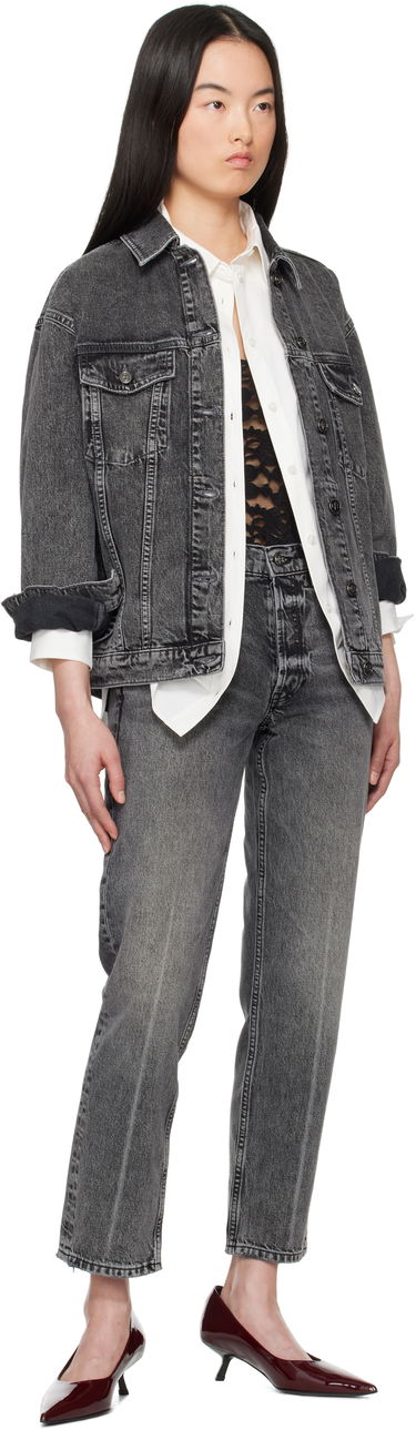 Jeans Anine Bing Anine Bing Kate Straight-Leg Jeans Grå | A-06-11158-WHG6, 3