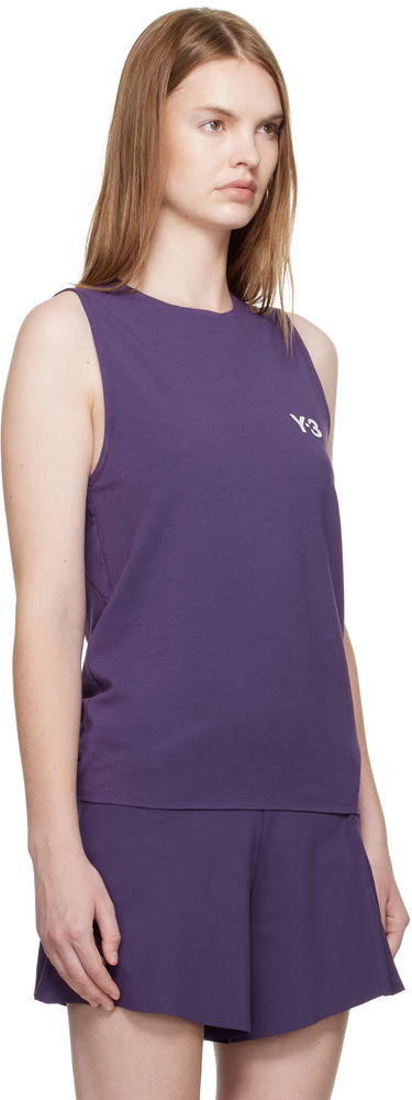Tanktop Y-3 Y-3 Match Tank Top Lilla | JM1157, 4