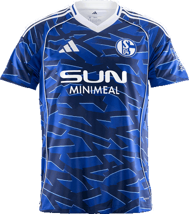 Jersey adidas Originals FC Schalke 04 Home Jersey 2025/26 by Adidas Blå | 6s04ji7225, 0
