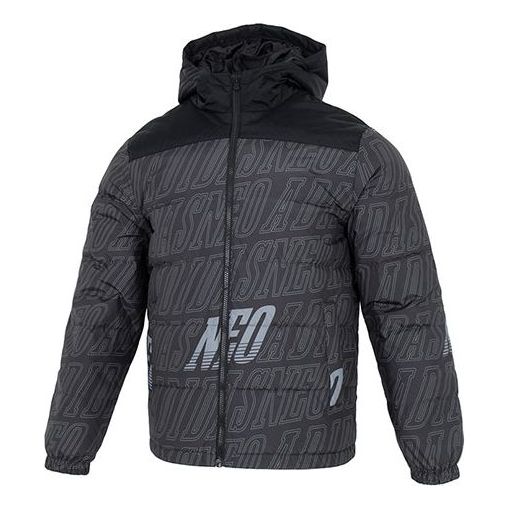 Puffer jakke adidas Originals Neo Padded Jacket Sort | HN4799