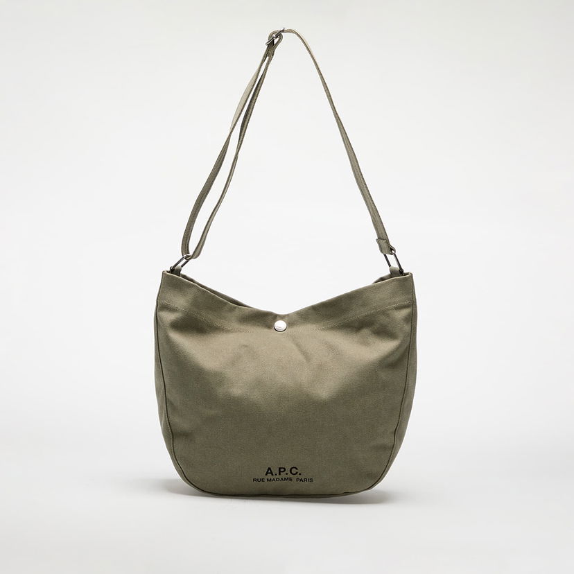 Skuldertaske A.P.C. Journal Satchel Bag Grøn | PSAJZ-M61939 JAA