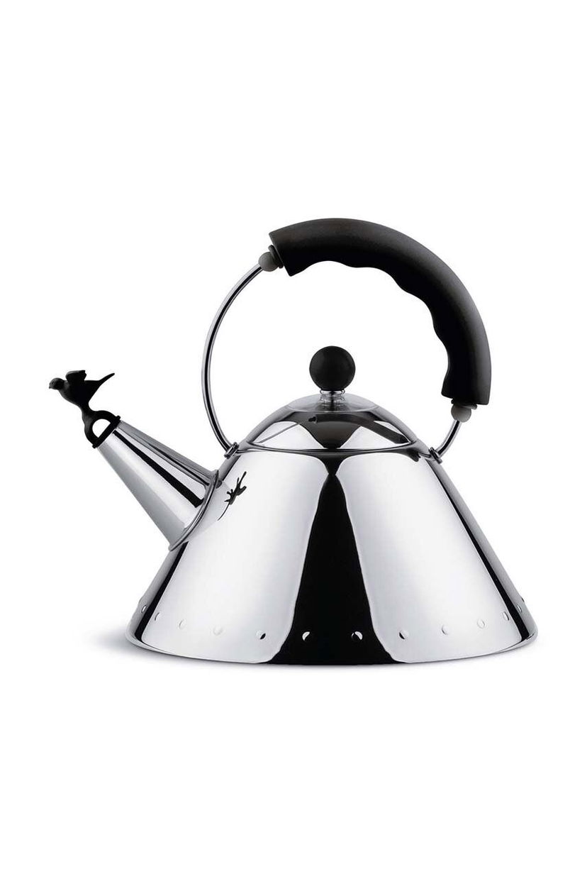 Home decor Alessi Whistling Kettle Metalisk | 9093.B