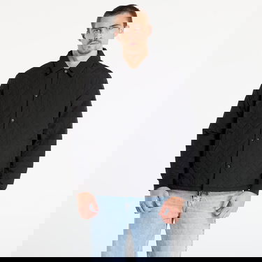 Jakke Urban Classics Quilted Overshirt Jacket Sort | TB7630-00007, 0