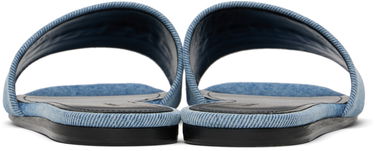 Tilbehør Givenchy Givenchy 4G Flat Denim Slides Blå | BE306FE2CC420, 1