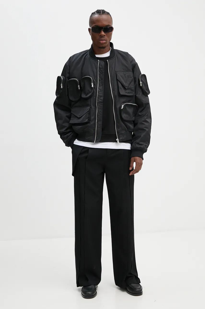 Sweatshirt Fiorucci Applique Sweatshirt Sort | U01FMSCR188CJ05BK02, 1