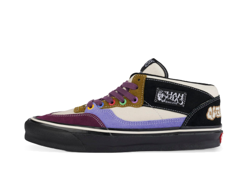 Skateboarding Vans OG Half Cab LX Brain Dead Multi Color Lilla | VN0A3DP6ASR