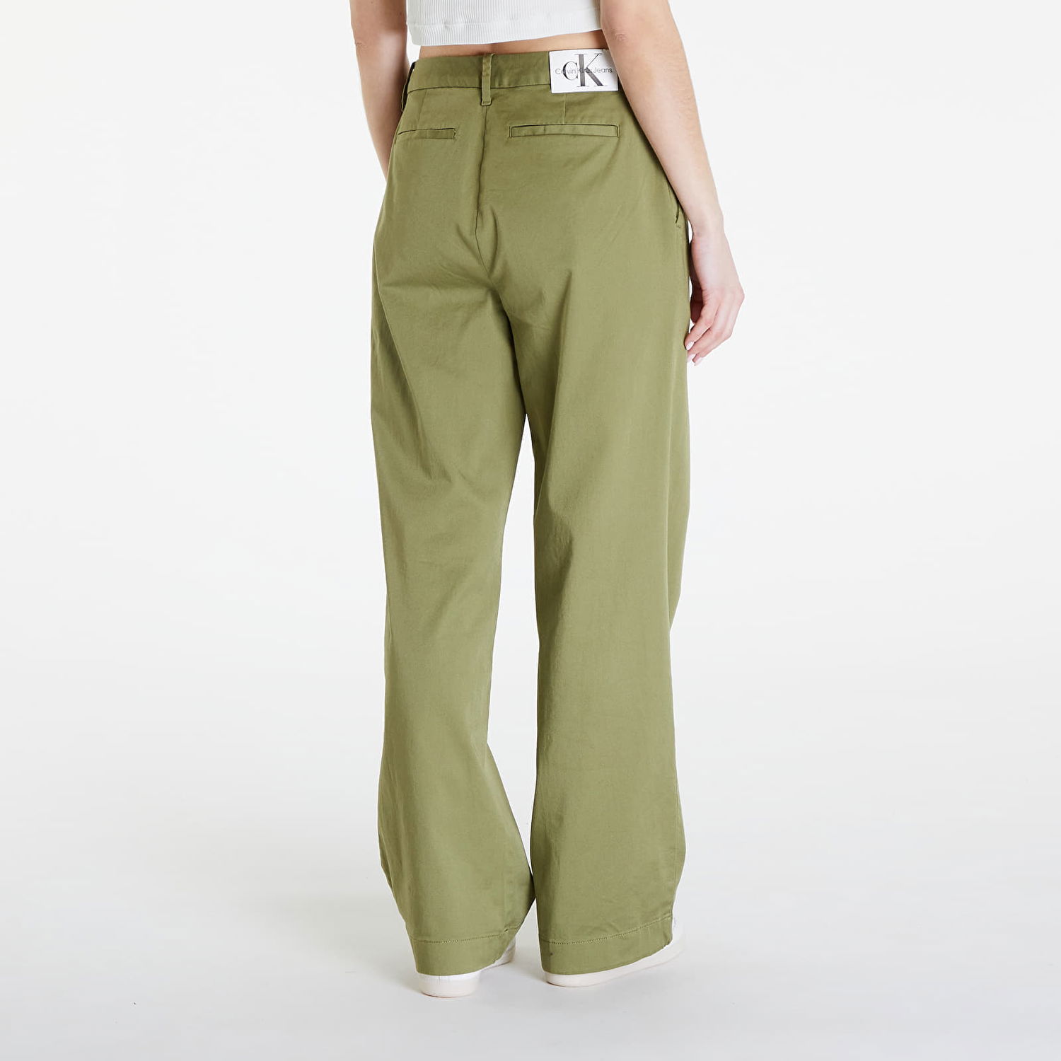 Bukser CALVIN KLEIN Jeans Utility Pant Green Grøn | J20J223704 L9N, 1