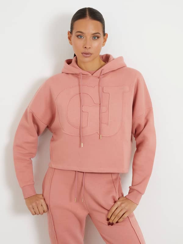 Sweatshirt GUESS Gj Logo Sweatshirt Lyserød | V3BQ10KBXX1, 0