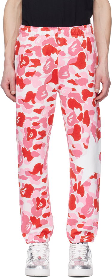 Joggingbukser BAPE ABC Camo Sweatpants Lyserød | 001PTK801007M, 0