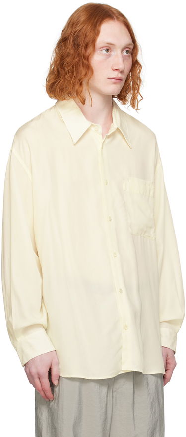 Skjorte LEMAIRE Lemaire Patch Pocket Shirt Gul | SH1089 LF1126, 1