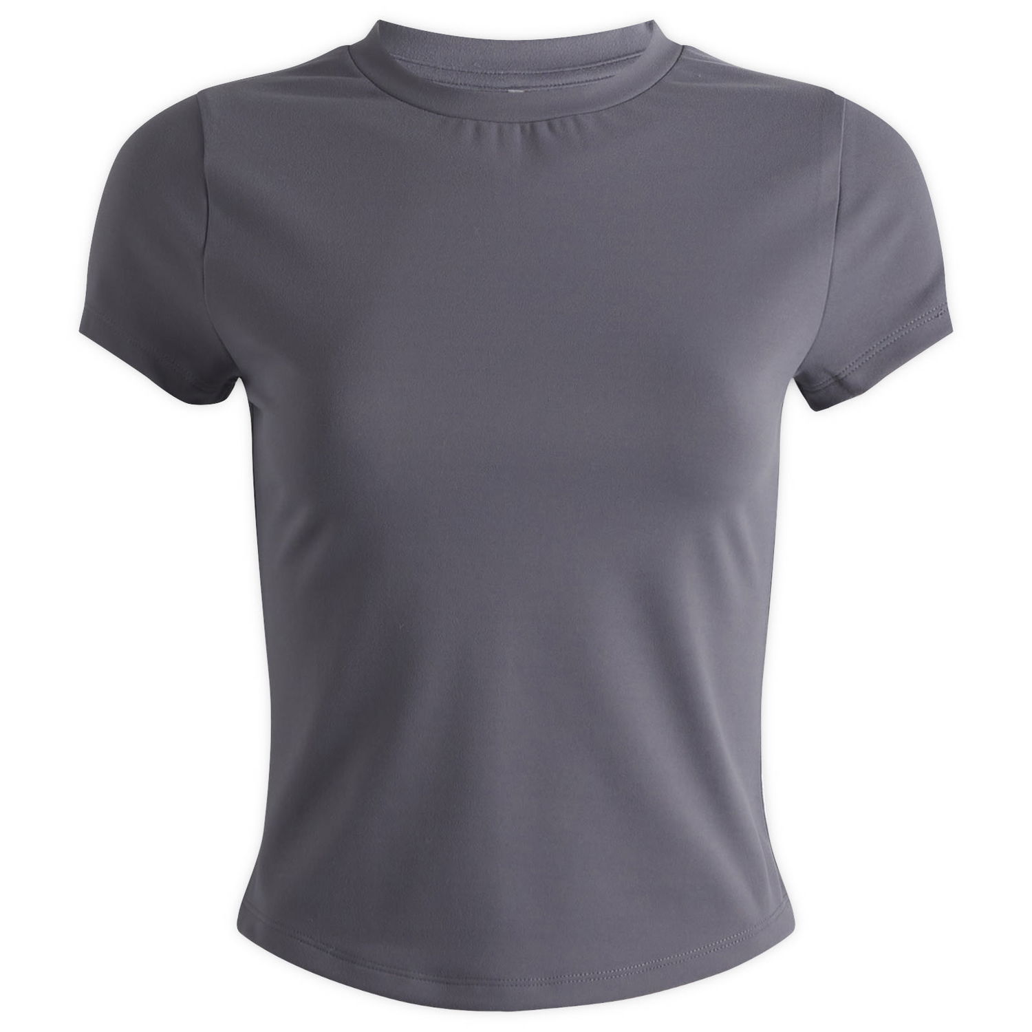 Crop top Represent Clo Scoop Hem Baby Tee Grå | OCW41388-46, 0