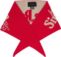 Simone Rocha Graphic Logo Knit Neckerchief
