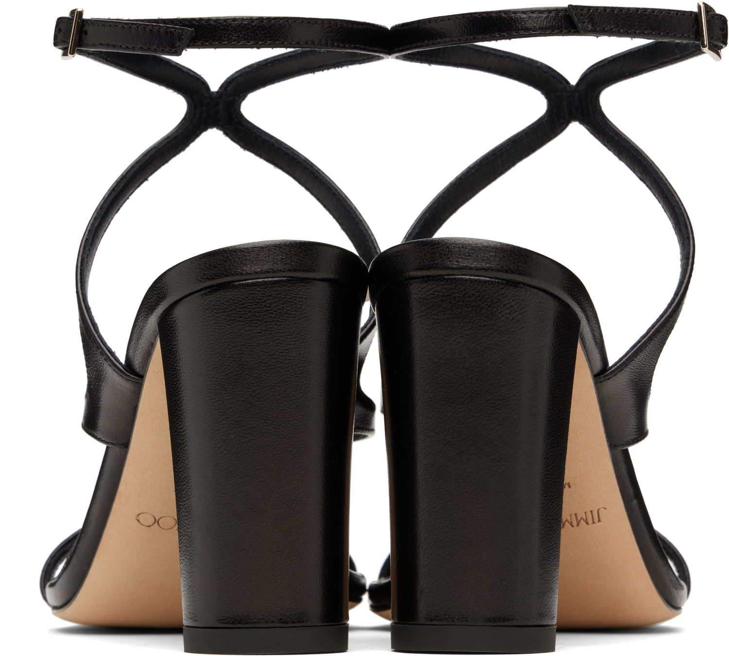 Tilbehør Jimmy Choo Jimmy Choo Azie 85 Heeled Sandals Sort | AZIE 85, 1
