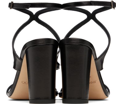 Tilbehør Jimmy Choo Jimmy Choo Azie 85 Heeled Sandals Sort | AZIE 85, 1