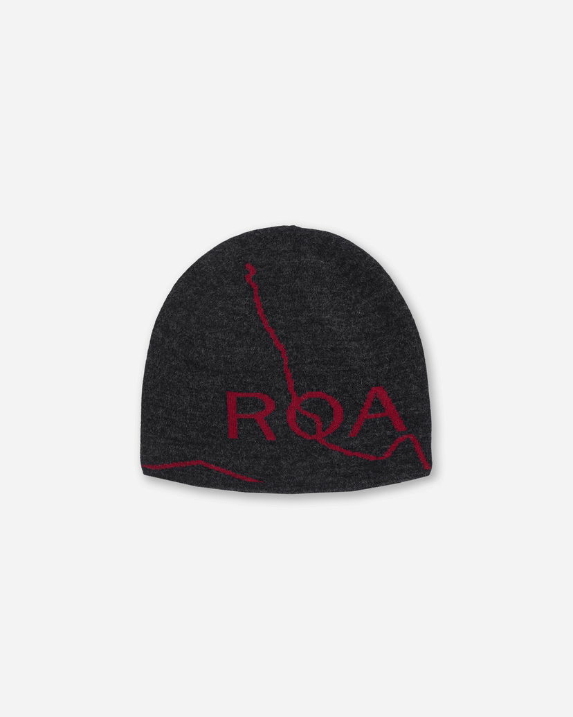 Beanie ROA Wool Beanie Grå | RBUW288YA12 ANT0001