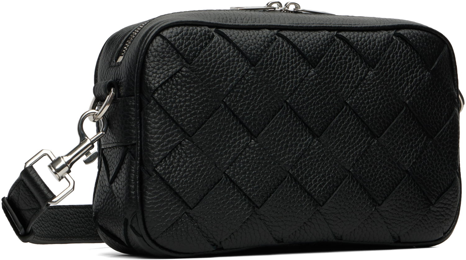 Håndtaske Bottega Veneta Bottega Veneta Small Intrecciato Camera Bag Sort | 755923V4G318803, 1
