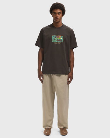 Bukser Carhartt WIP Evan Pleated Cropped Trousers Beige | I035563-G1.GD, 1