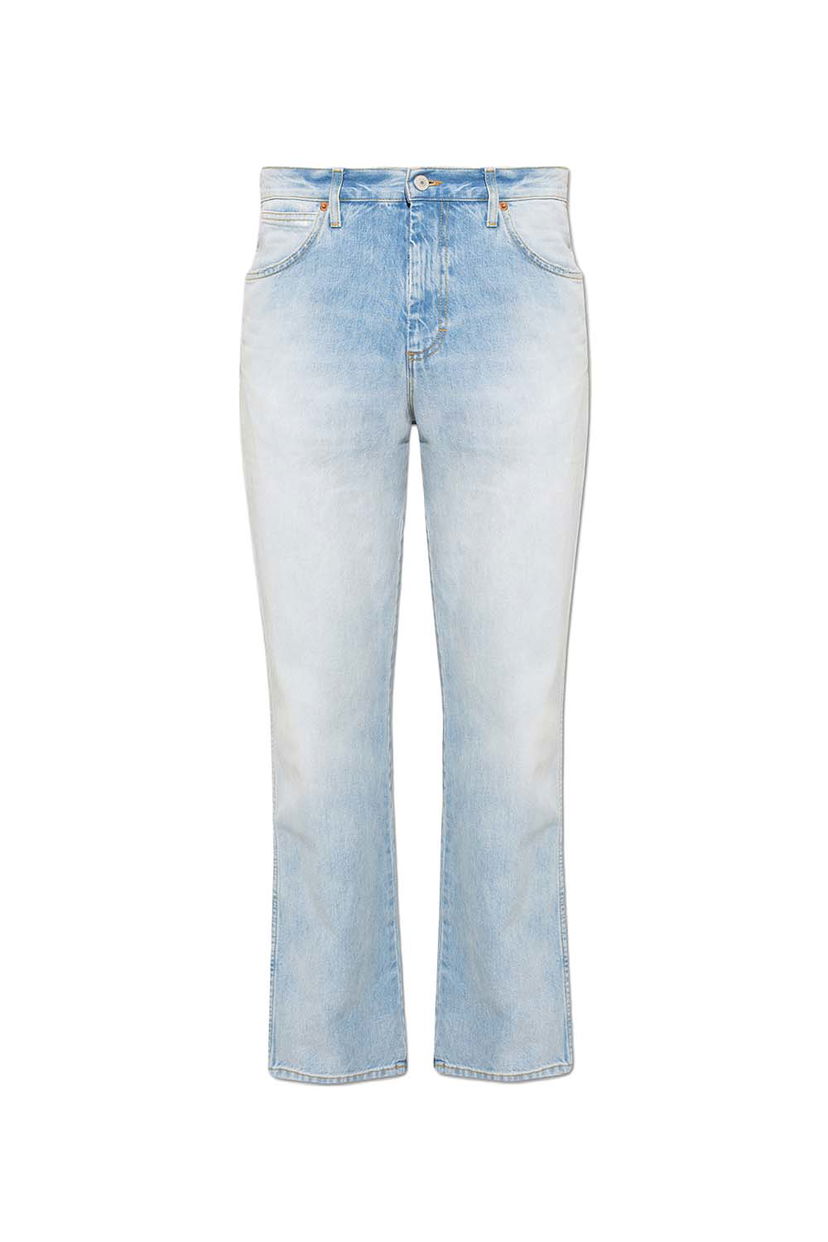 Jeans Gucci Straight leg Jeans Light Blue Blå | 599944 XDB0L 4452