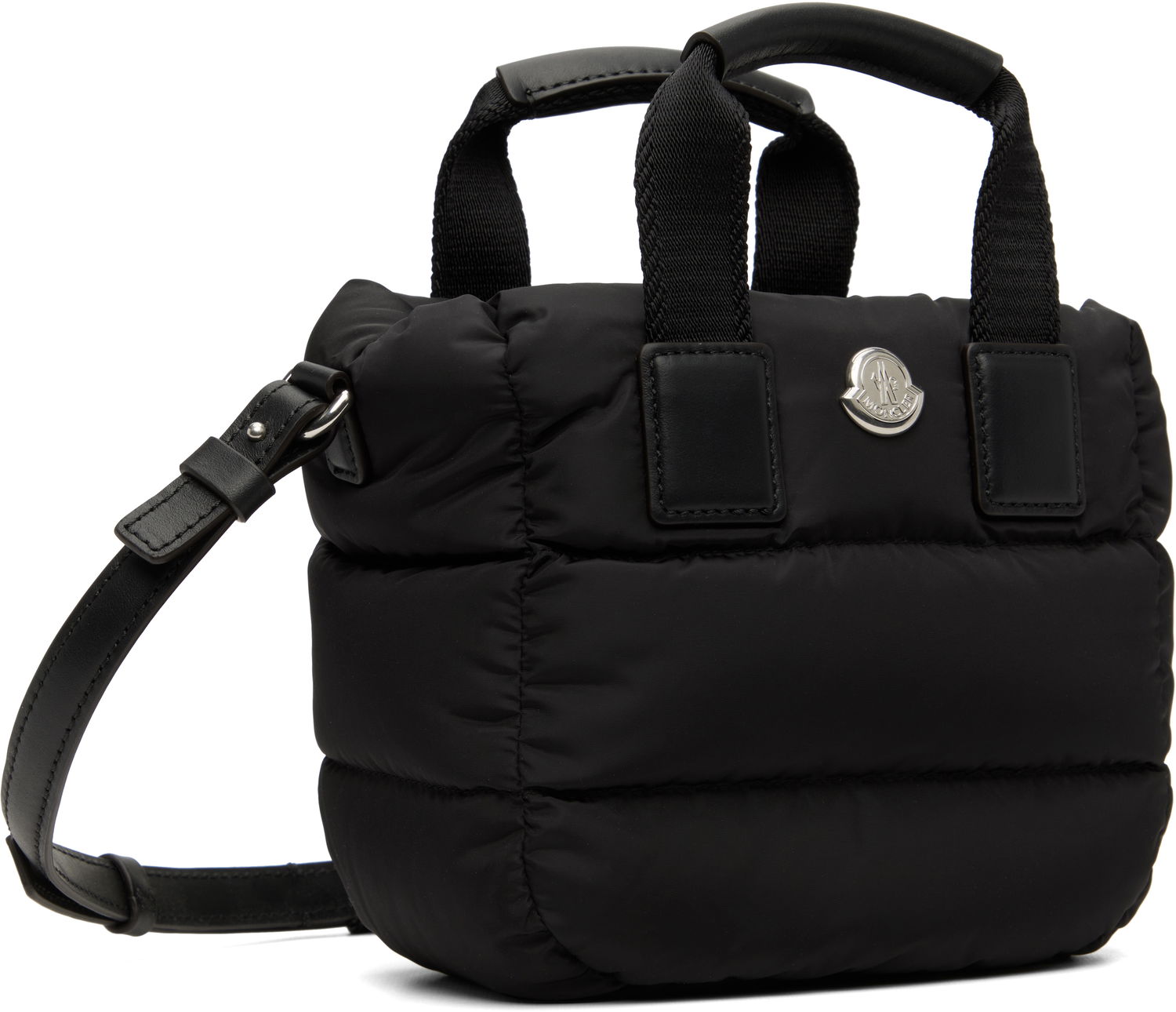 Håndtaske Moncler Moncler Micro Caradoc Crossbody Bag Sort | K209B5L00004M6275, 1