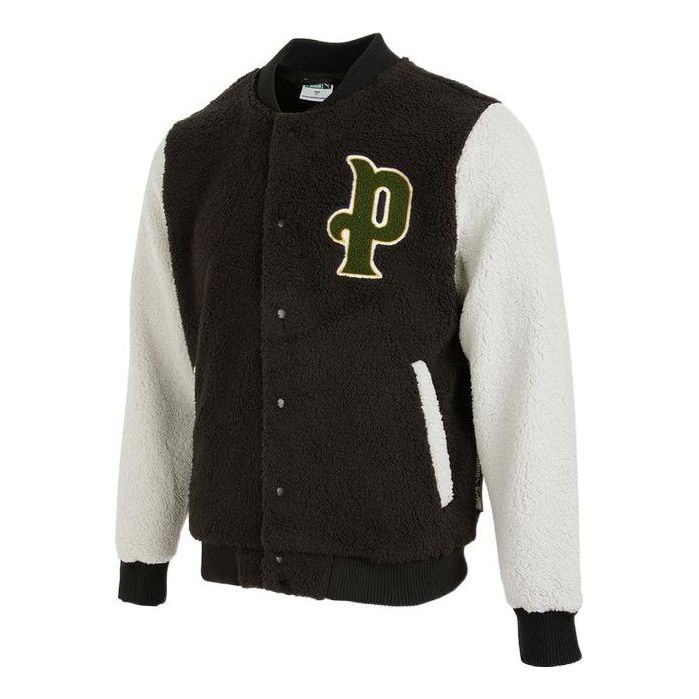 Bomberjakke Puma Sherpa Baseball Jacket Sort | 536182-05, 0