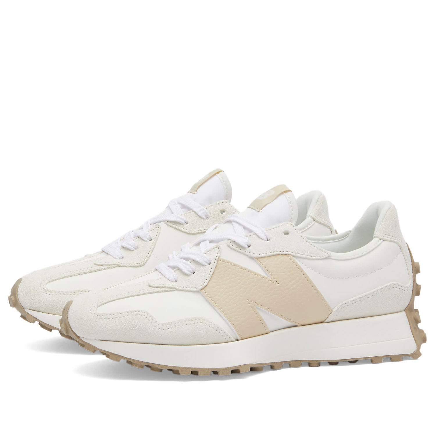 Sneakers og sko New Balance Women's WS327KG in Sea Salt, Size UK 4 | END. Clothing Hvid | WS327KG, 0