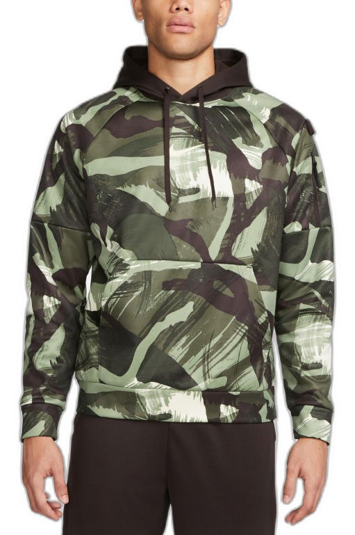 Sweatshirt Nike Hoodie Therma-FIT Grøn | dq6949-220, 0