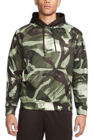 Sweatshirt Nike Hoodie Therma-FIT Grøn | dq6949-220, 0