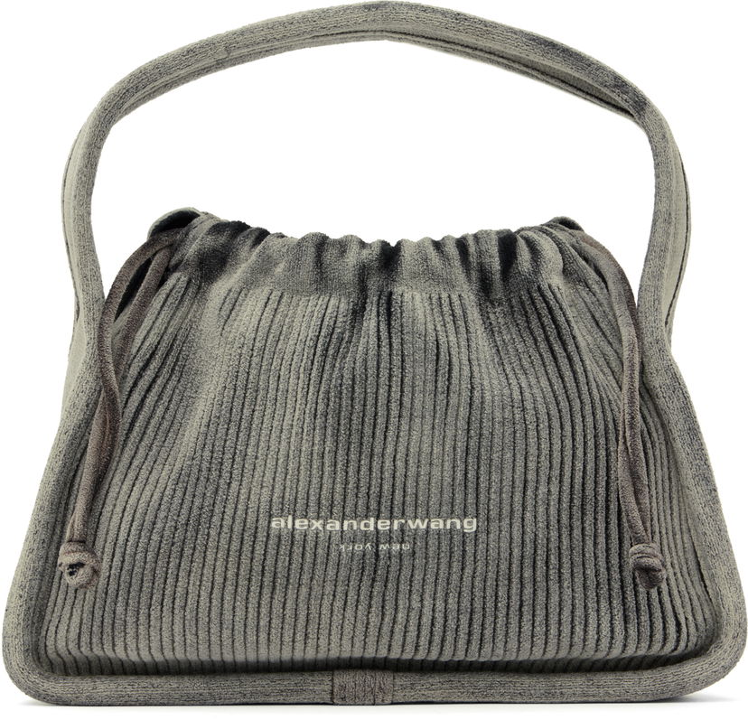 Skuldertaske Alexander Wang Alexander Wang Ryan Small Bag Grå | 20424K41T