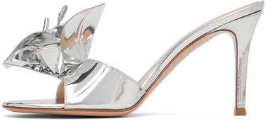Sneakers og sko Gianvito Rossi Flower Heeled Sandals Metalisk | G15360.85RIC.MET, 2