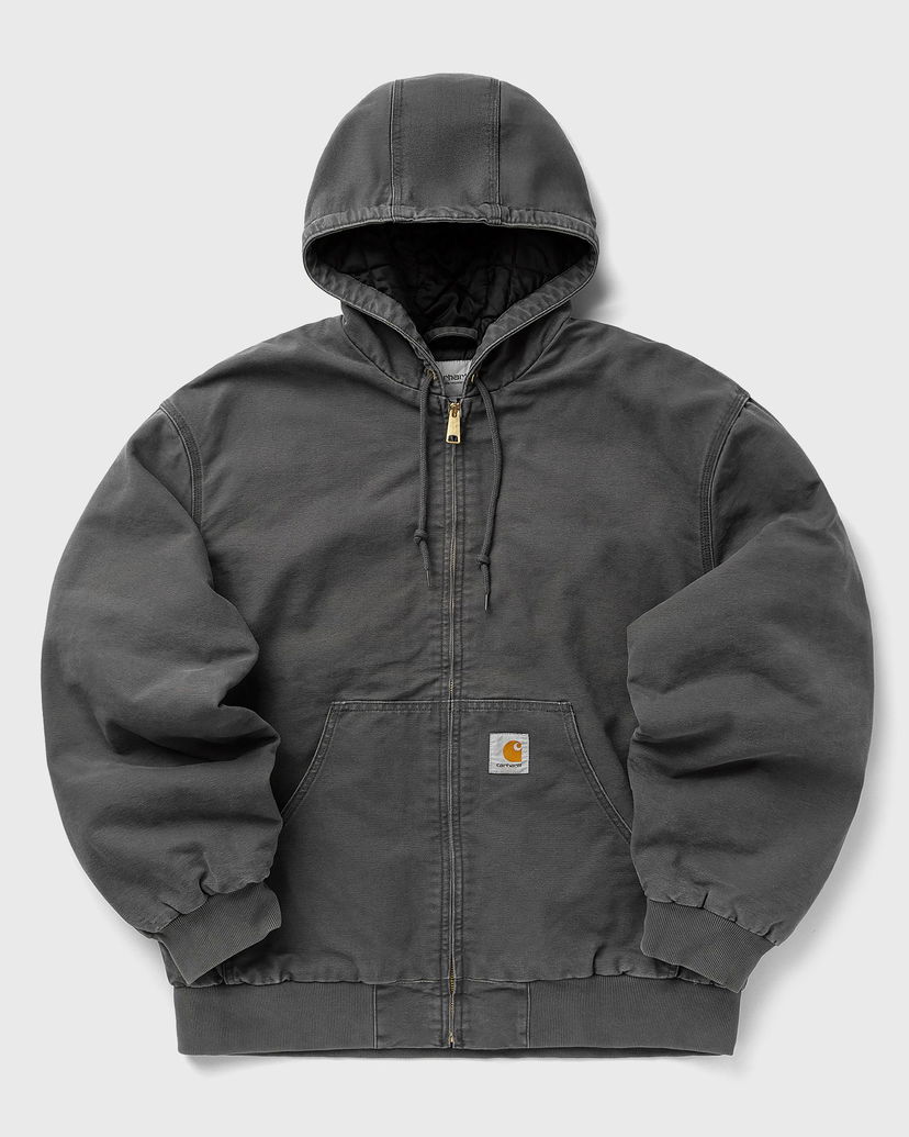 Jakke Carhartt WIP OG Active Hooded Quilted Jacket Grå | I035891-87.4O
