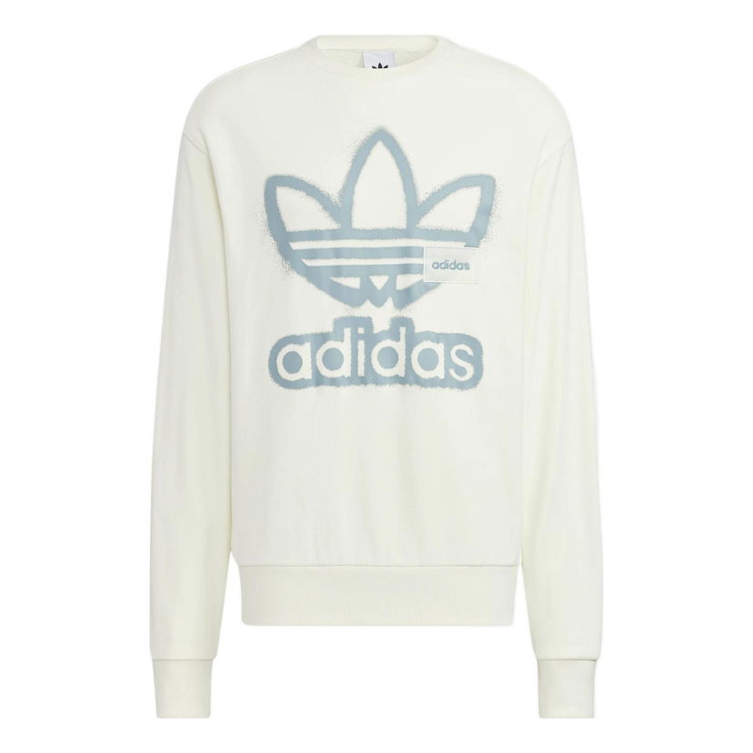 Sweater adidas Originals Adicolor Crew Sweatshirt Hvid | HS1995