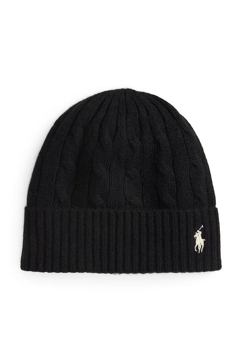 Beanie Polo by Ralph Lauren Polo Ralph Lauren Woolen Cable-Knit Beanie Sort | 455981442