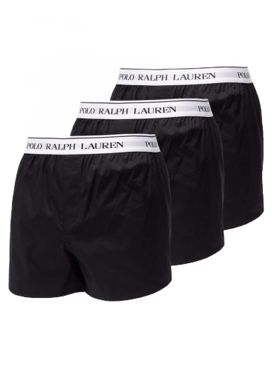 Boksere Polo by Ralph Lauren Stretch Cotton Slim Fit Boxers Sort | 3PK-BXR